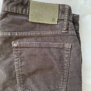 Bonobos -made in America- gray corduroys 32x30